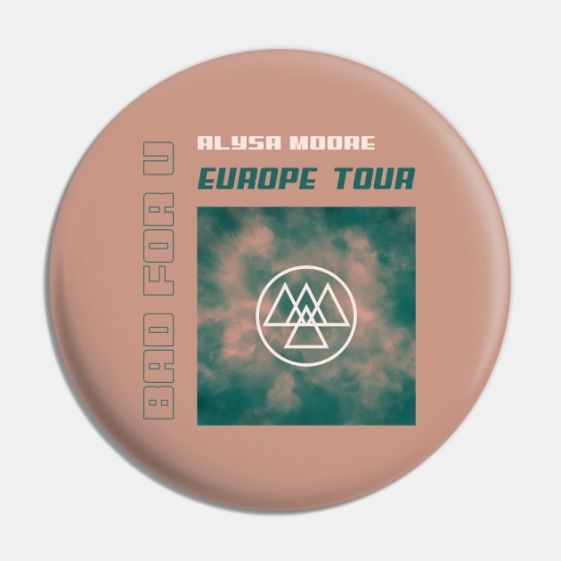 Europe Tour Pin by AladdinHub