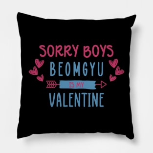 Sorry Boys Beomgyu Is My Valentine Pillow