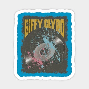 Biffy Clyro Vintage Vynil Magnet