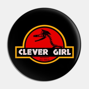 Clever Girl Pin