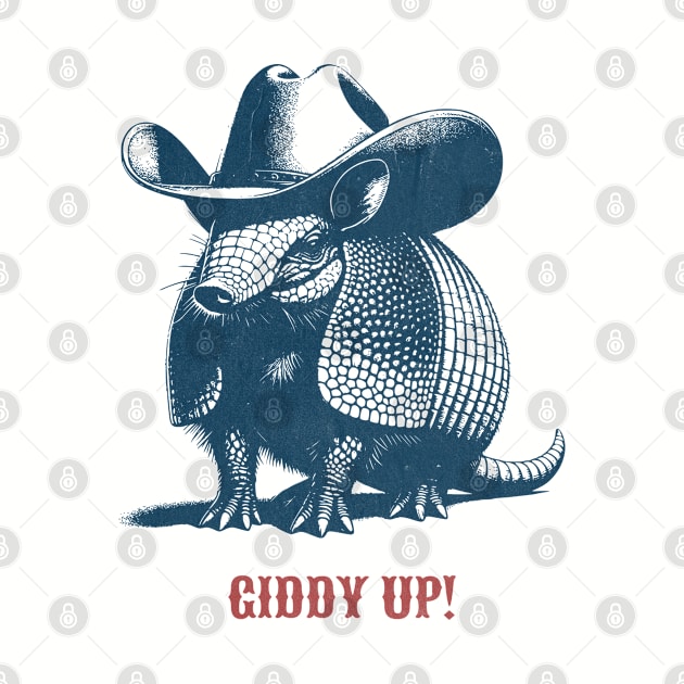 Giddy Up! Armadillo by susanne.haewss@googlemail.com