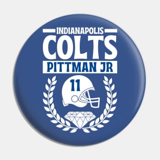 Indianapolis Colts Pittman Jr 11 American Football Pin