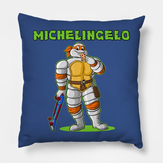 Michelin-gelo Pillow by sk8rDan