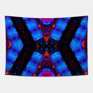 X Kaleidoscope Tapestry