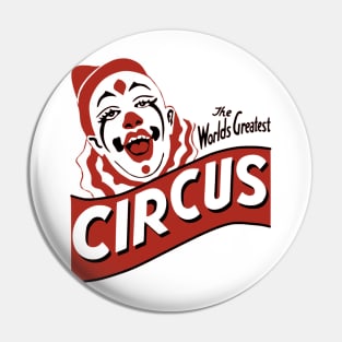 Circus Clown Pin