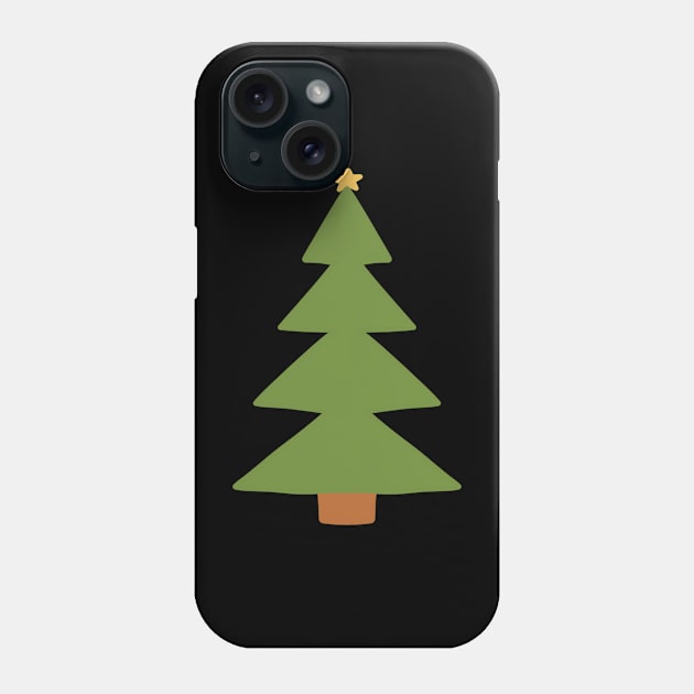 Christmas Tree cute Phone Case by owhalesumi