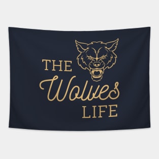 The Wolves Life Tapestry