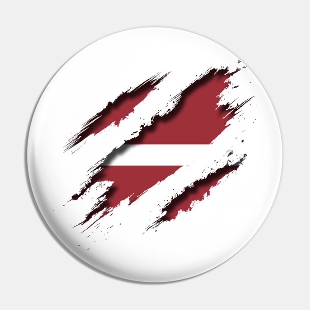 Latvia Shredding Pin by blackcheetah