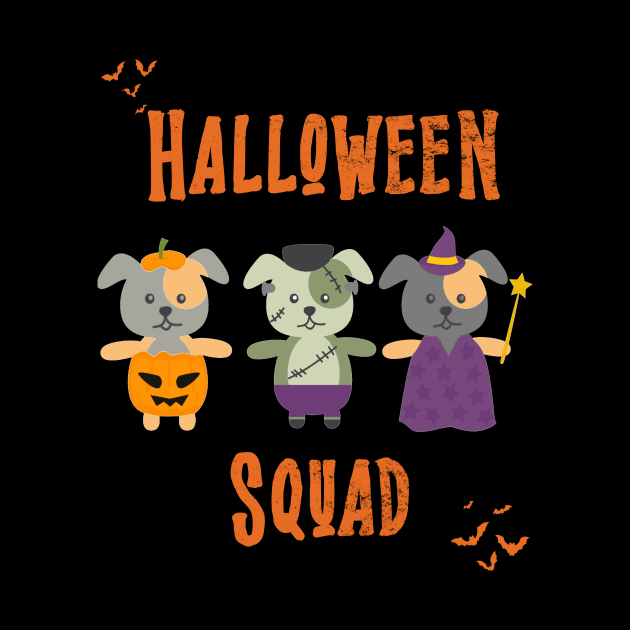 Funny Dog Squad Halloween 2020 costume party Gift by chilla09