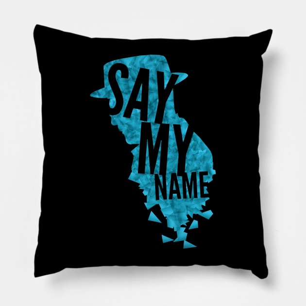 Breaking Bad- Say My Name Pillow by bovaart