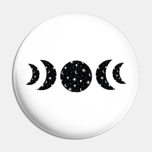 Cosmic Moon Phases Pin