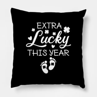 Extra Lucky This Year Pillow