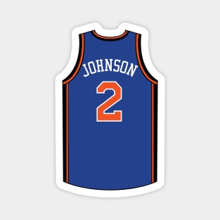 Larry Johnson New York Jersey Qiangy Magnet