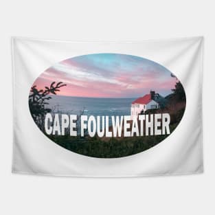 Cape Foulweather Oregon Tapestry