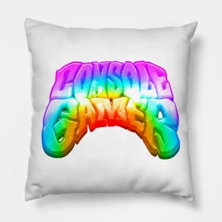 CONSOLE GAMER - Rainbow Pillow