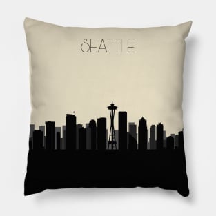 Seattle Skyline Pillow