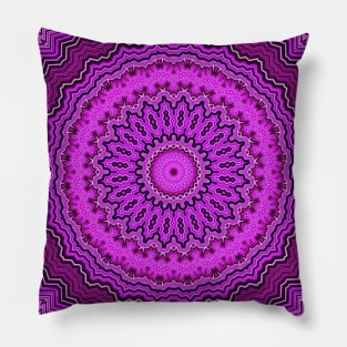 Purple Crown Chakra Mandala Pillow