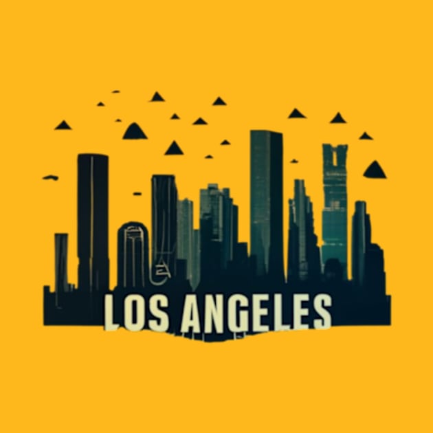 Los Angeles by TshirtMA