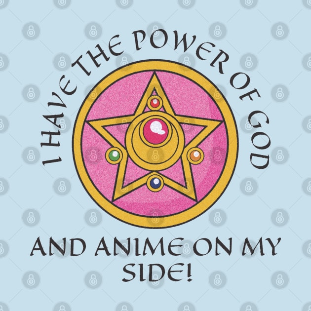 The power of God and anime by Brunaesmanhott0