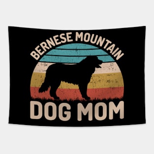 Retro Bernese Mountain Dog Mom Tapestry