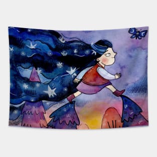 Magic night Tapestry