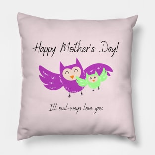 Mother's Day Owls Pillow