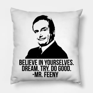 Mr. Feeny Pillow