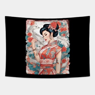 China Doll Tapestry