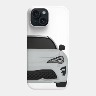 GT86 Silver + black Phone Case