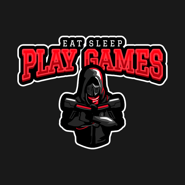 Eat Sleep Play Games by poc98