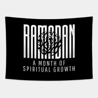 RAMADAN,  a month of spiritual growth Islamic Calligraphy Tapestry