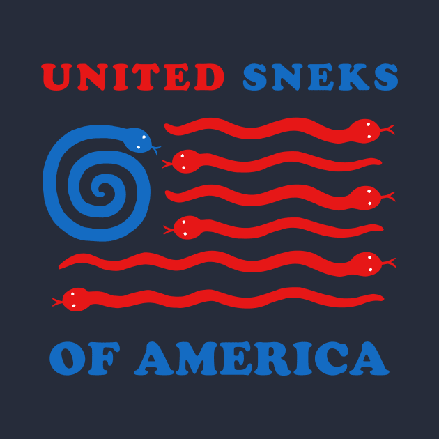 United Sneks Of America by dumbshirts