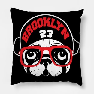 Brooklyn Pug 23 Pillow