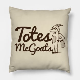 Totes McGoats Pillow