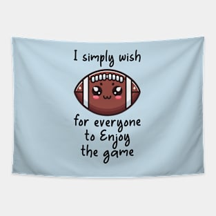 Cute American Football Tapestry