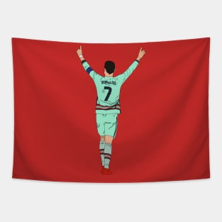 Cristiano Ronaldo Portugal 7 Tapestry