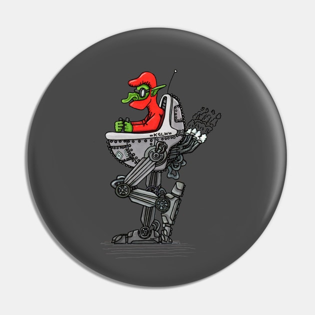 Goblin Walker Pin by Toonacarbra Studio