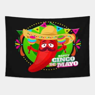 CINCO DE MAYO T-SHIRT CELEBRATION GIFT T-Shirt T-Shirt Tapestry