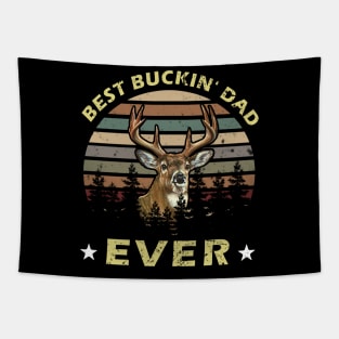 Best Buckin' Dad Ever Vintage Tapestry