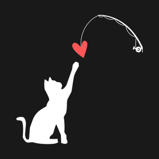 Cat Lover Funny Valentine's Day T-Shirt