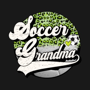 Soccer Grandma Vintage Soccer Family Matching T-Shirt