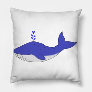 Loving Whale Pillow