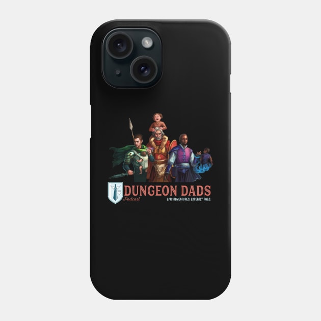 Dungeon Dads Group Portrait Phone Case by dungeondads