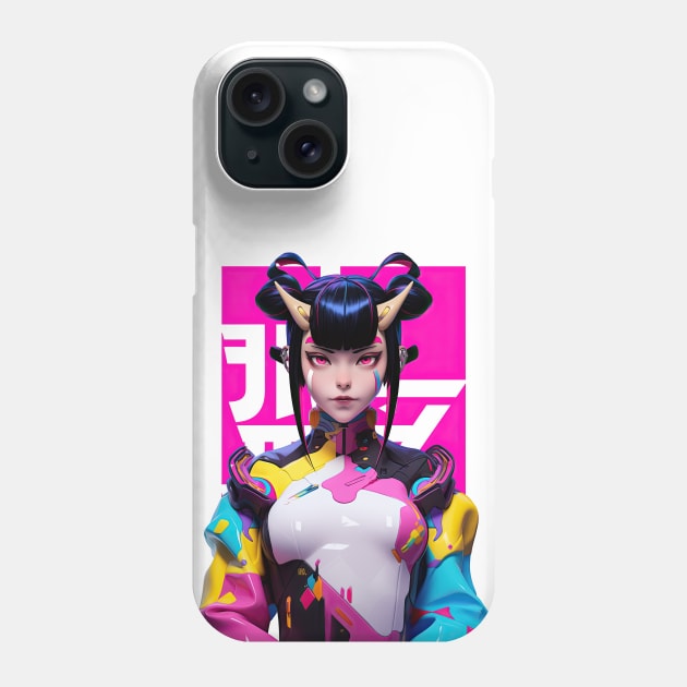 STREET FIGHTER - JURI HAN ONI | Femme Fatale Anime T-Shirt Design Girl Power | PROUD OTAKU Phone Case by PROUD OTAKU