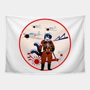 Kamikaze Tom - IJAAF - 47th Sentai 1st Chutai Tail Marking Tapestry