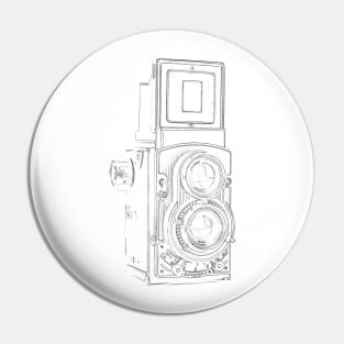 Vintage Camera Pin