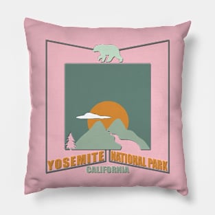 Yosemite National Park Pillow