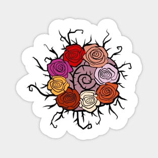 Rambling Rose Magnet