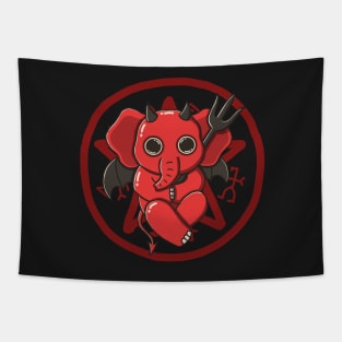 Baby Hell Elephant Tapestry