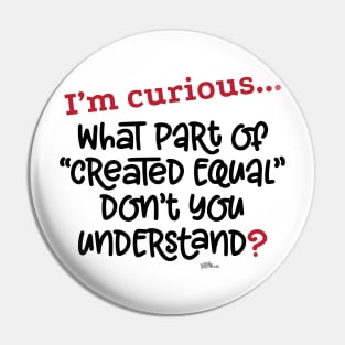 I'm Curious-Equal Pin